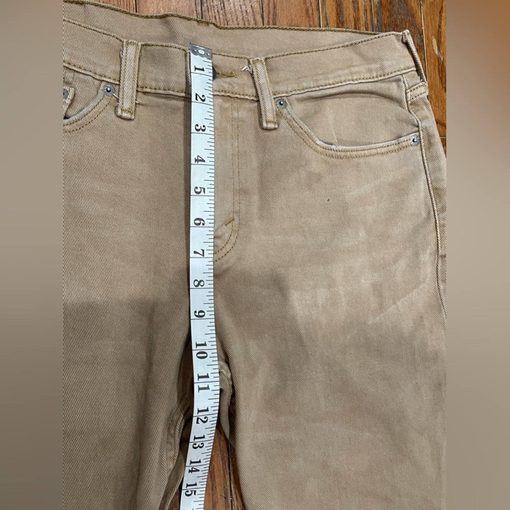 Levi’s Wrangler Men's Khaki Straight Jeans - Picture 11 of 16